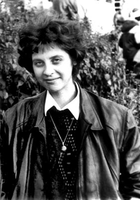 Татьяна Ежова, Киев, март 1991. Фото Дмитрия Иванишена
