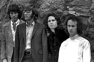 THE DOORS: John Densmore, Ray Manzarek, Jim Morrison, Robby Krieger